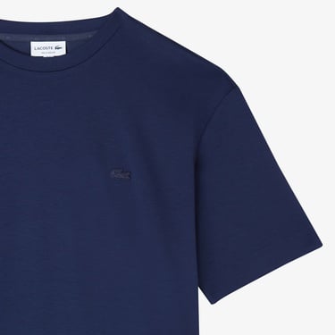  Lacoste Erkek Oversize Fit Bisiklet Yaka Lacivert T-Shirt