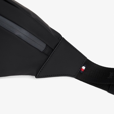  Tommy Hilfiger Erkek Siyah Bel Çantası