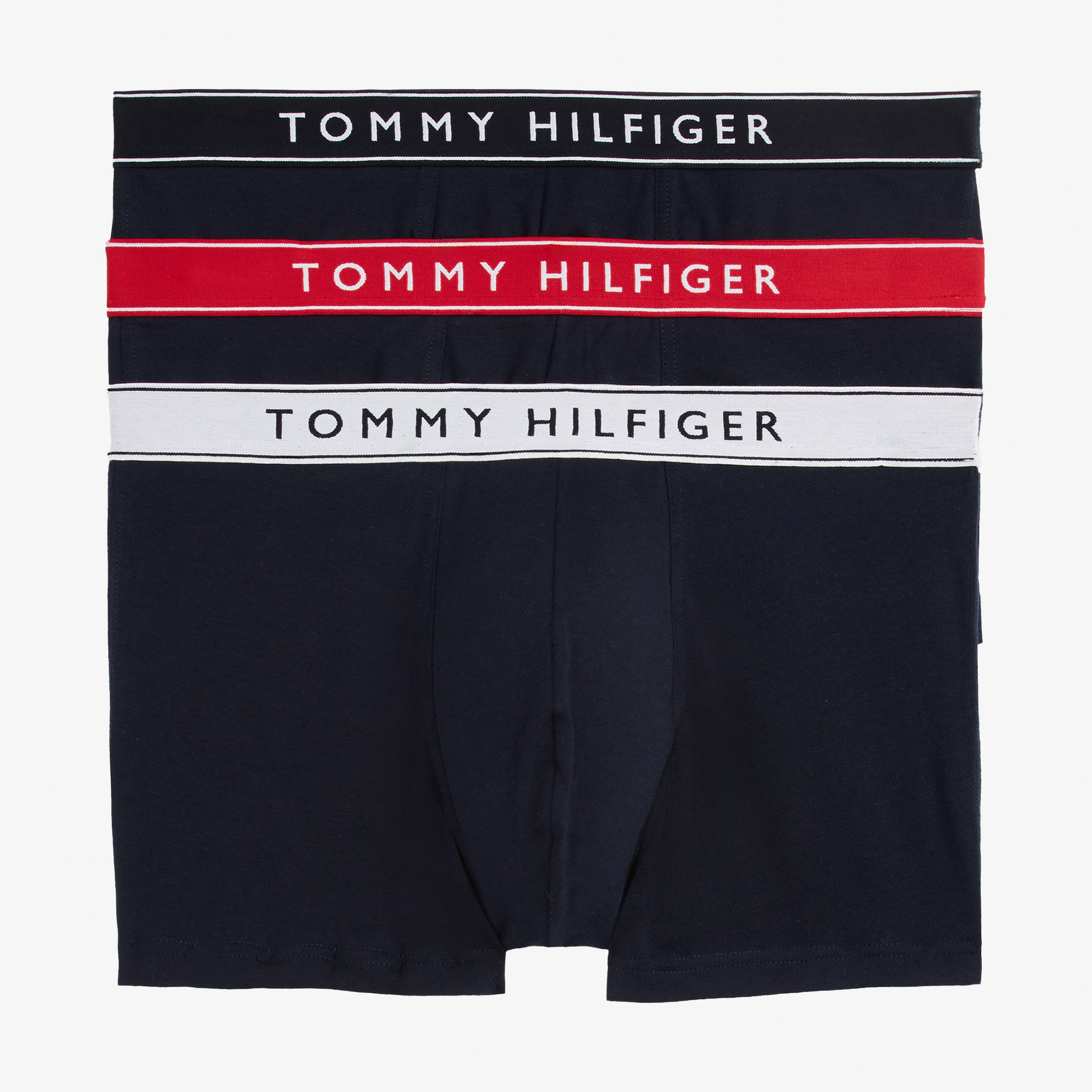  Tommy Hilfiger Trunk Erkek 3'lü Lacivert Boxer