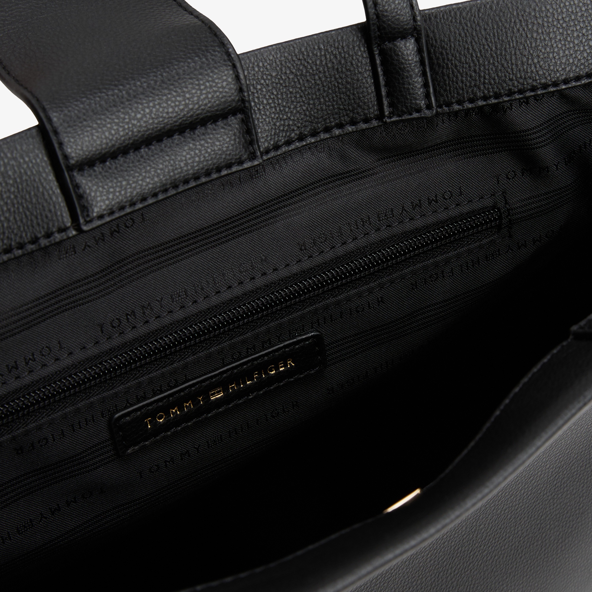 Tommy Hilfiger Modern Kadın Siyah Tote Çanta