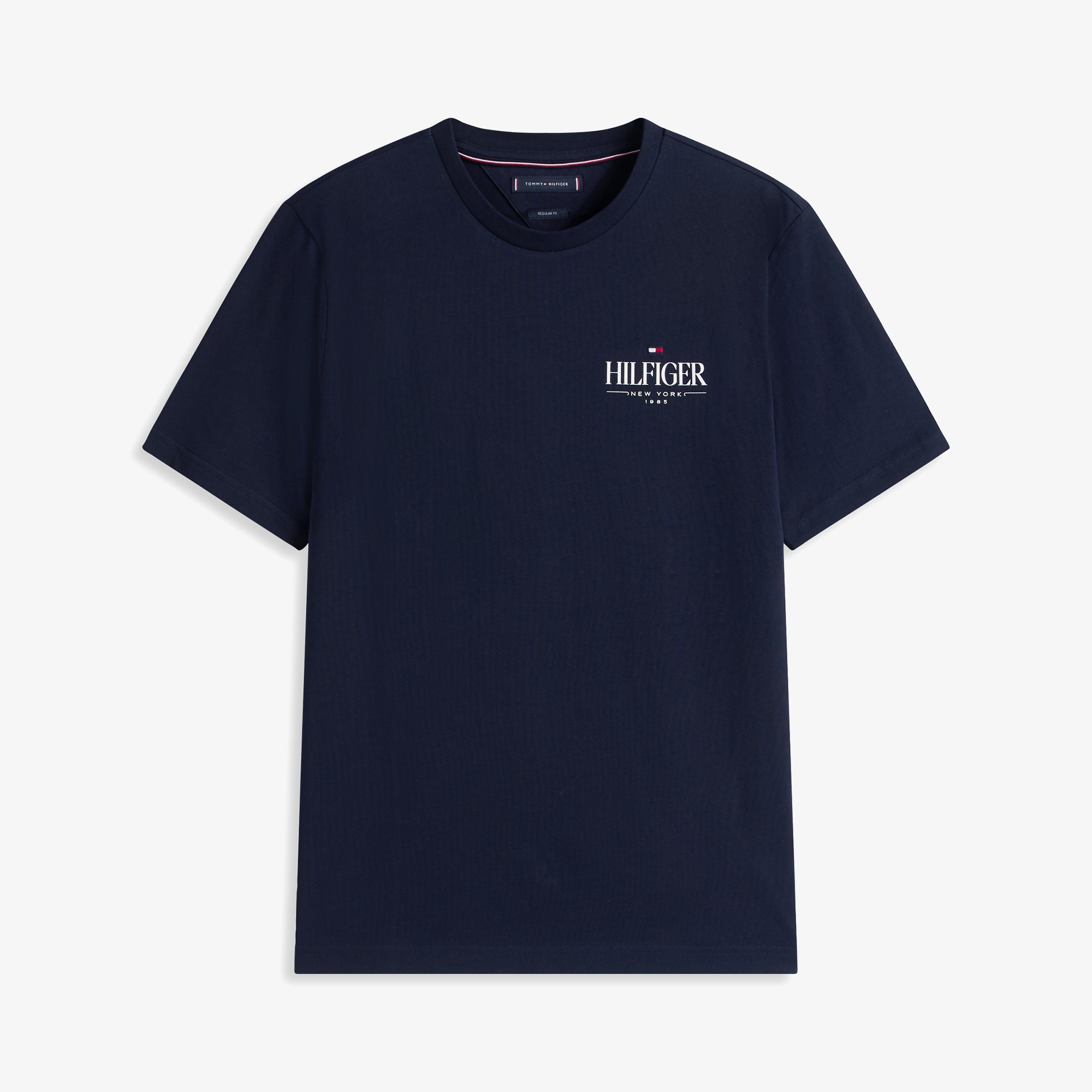 Tommy Hilfiger Brand Love Stack Erkek Lacivert T-Shirt