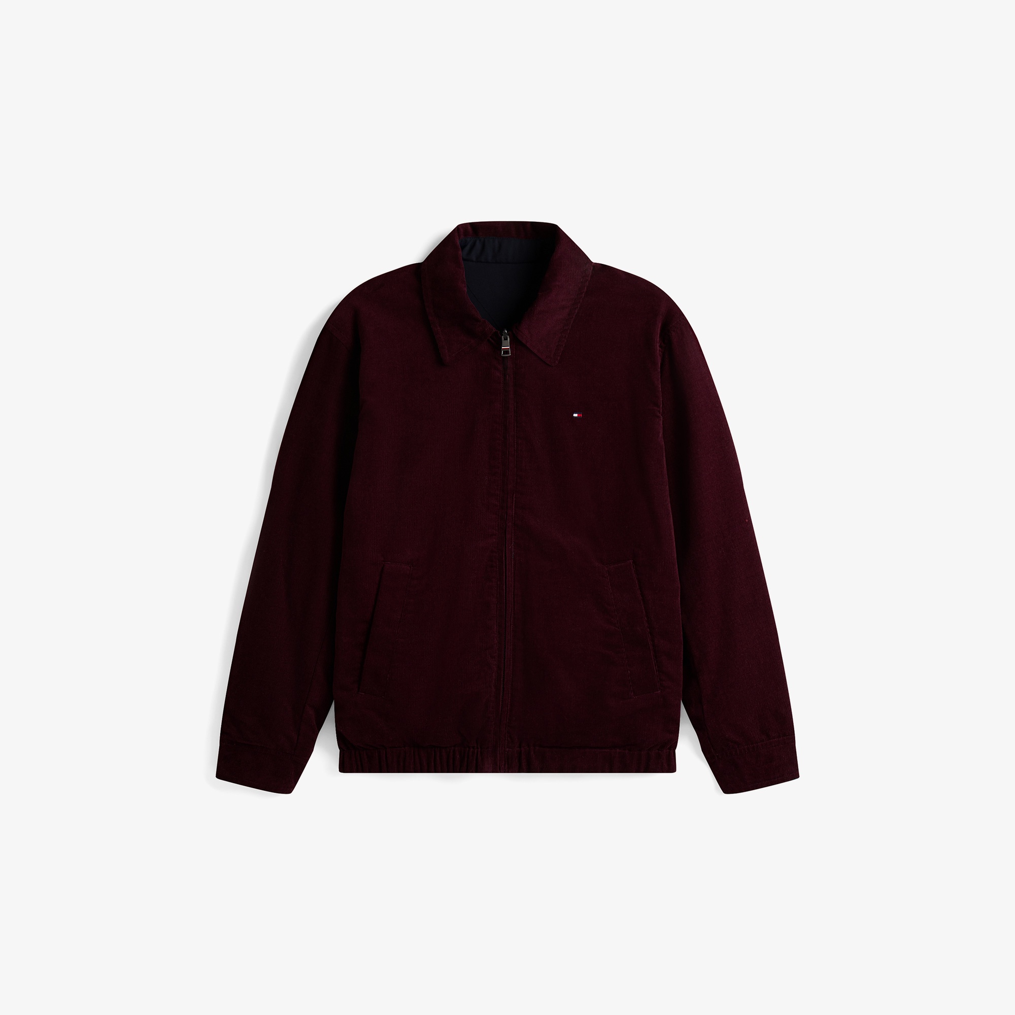 Tommy Hilfiger Reversible Ivy Erkek Bordo Ceket