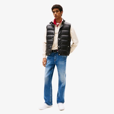  Tommy Hilfiger Light Down Erkek Siyah Yelek