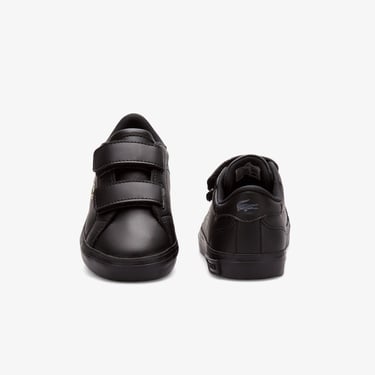  Lacoste Powercourt Çocuk Siyah Sneaker