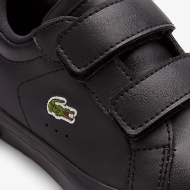  Lacoste Powercourt Çocuk Siyah Sneaker