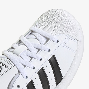  adidas Superstar II Çocuk Beyaz Sneaker
