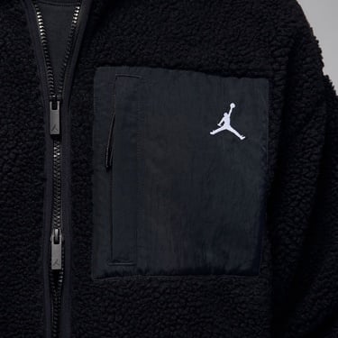  Jordan Flight Mountaininside Sherpa Erkek Siyah Ceket
