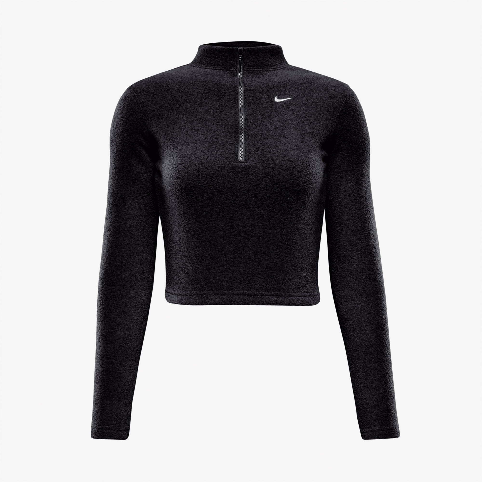Nike Sportswear Phoenix Plush Kadın Siyah Sweatshirt