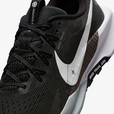  Nike ReactX Pegasus Trail 5 Erkek Siyah Spor Ayakkabı