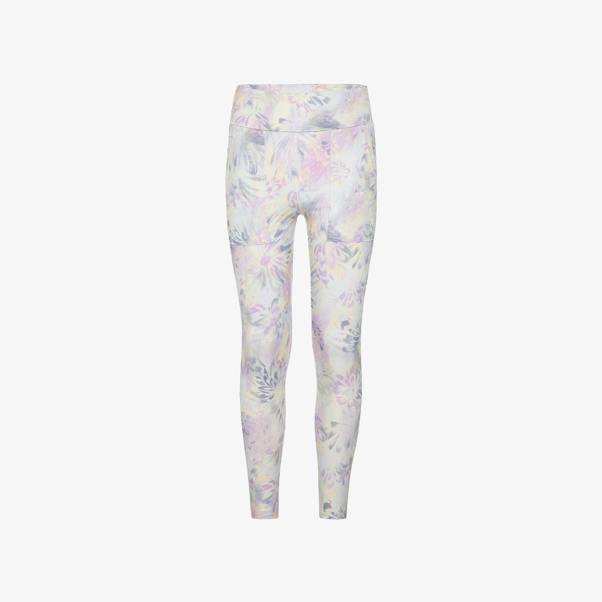 Converse Printed High Rise Çocuk Renkli Tayt