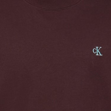  Calvin Klein Easy Monogram  Erkek Kahverengi T-Shirt