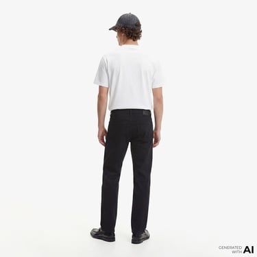  Calvin Klein Slim Straight Erkek Siyah Jean