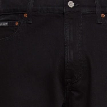  Calvin Klein Slim Straight Erkek Siyah Jean