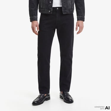  Calvin Klein Slim Straight Erkek Siyah Jean