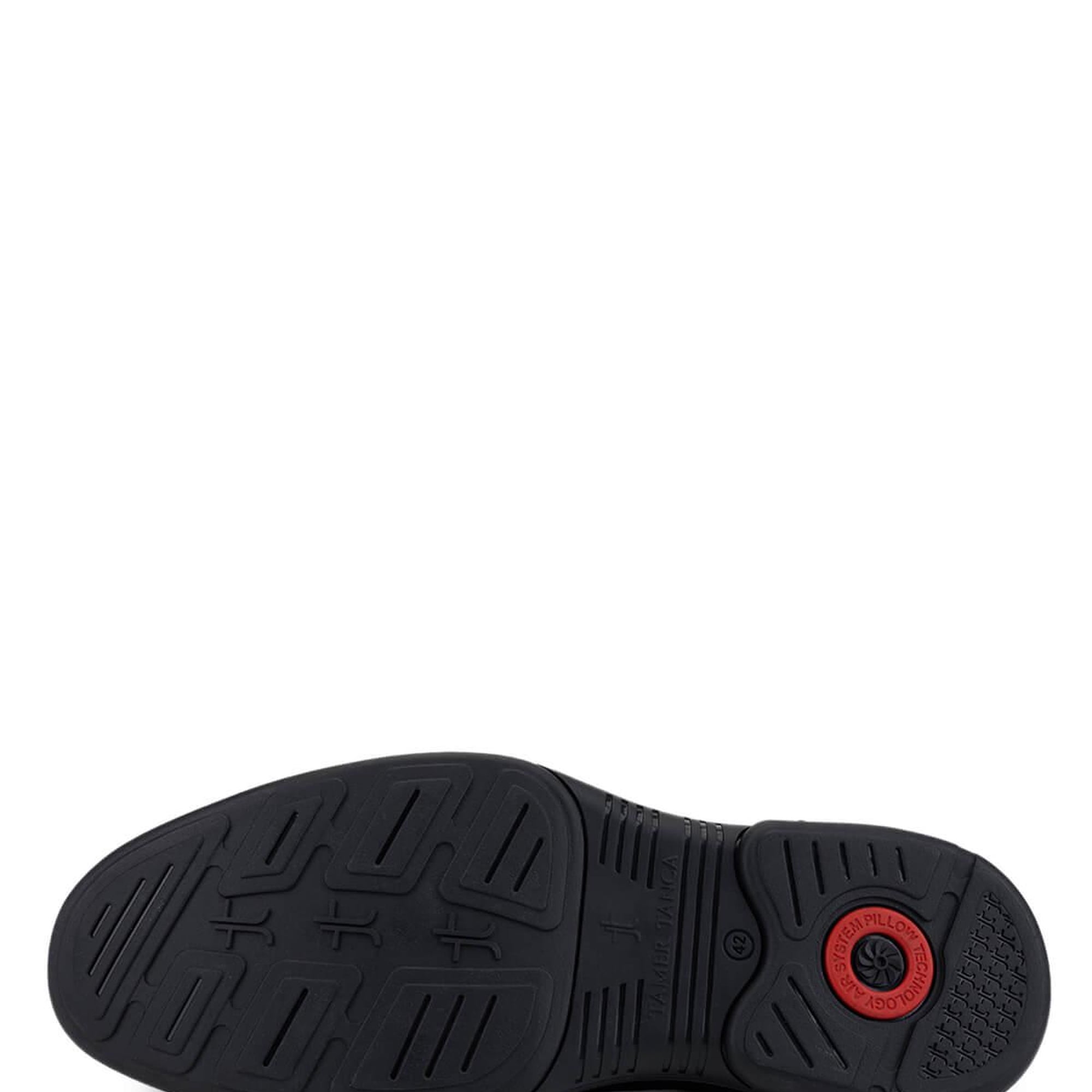 Tamer Tanca Erkek Hakiki Deri Siyah Casual Ayakkabı