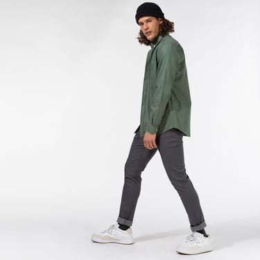  Lacoste Erkek Slim Fit Gri Jean Pantolon