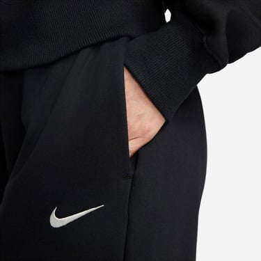  Nike Sportswear Phoenix Fleece  Crop Kadın Siyah Sweatshirt