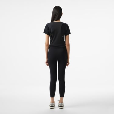  Nike Sportswear Classic High Rise 7/8 Kadın Siyah Tayt