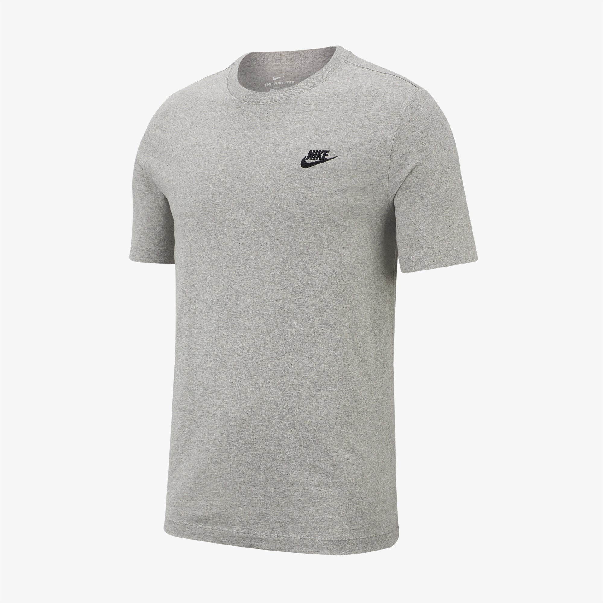 Nike Sportswear Club Erkek Gri T-Shirt