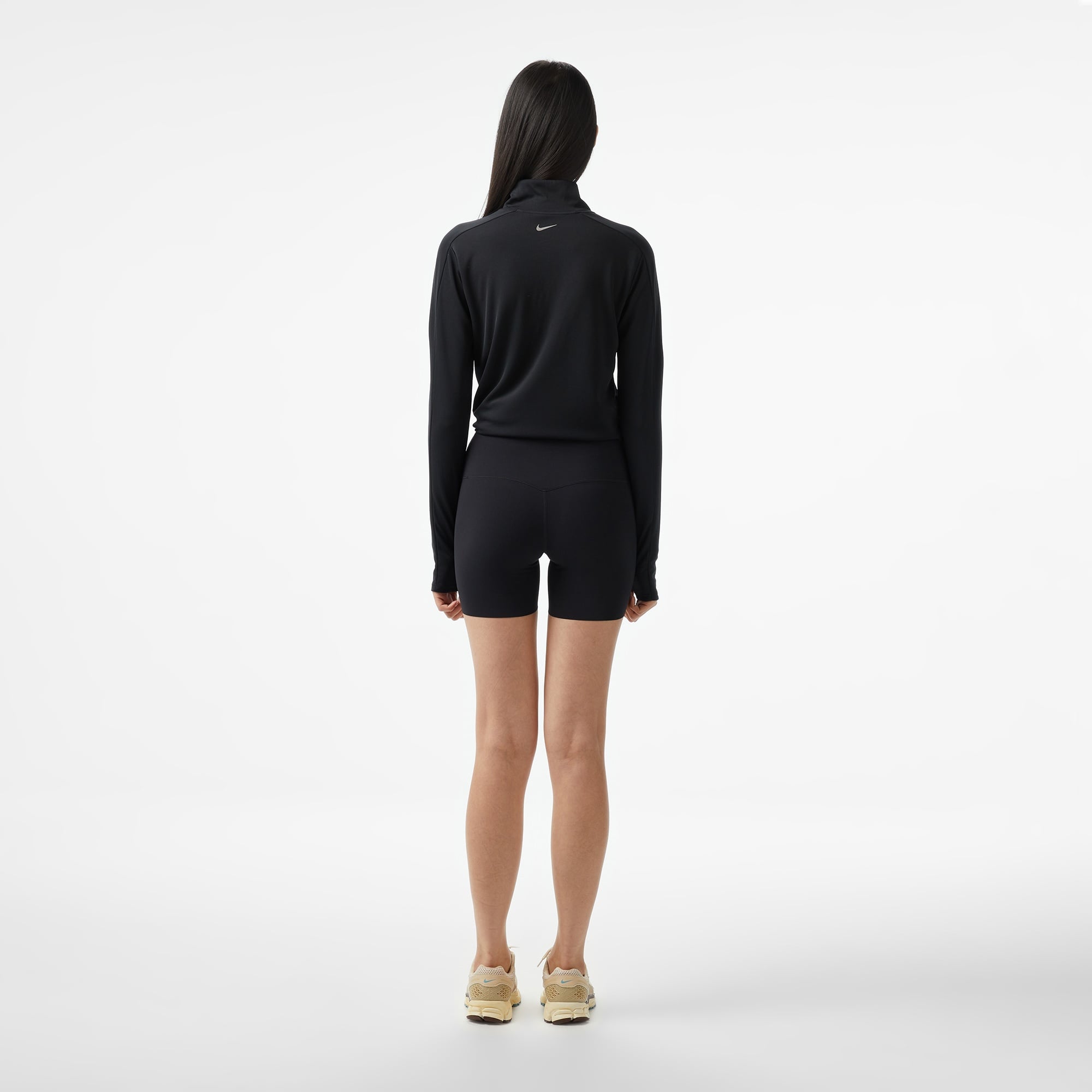 Nike Zenvy High Rise 13 cm Kadın Siyah Şort