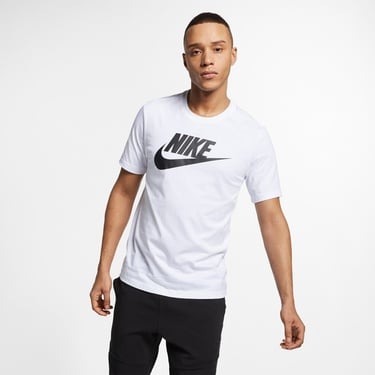  Nike Sportswear Icon Futura Erkek Beyaz T-Shirt