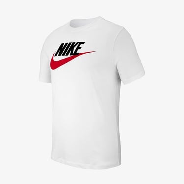  Nike Sportswear Icon Futura Erkek Beyaz T-Shirt