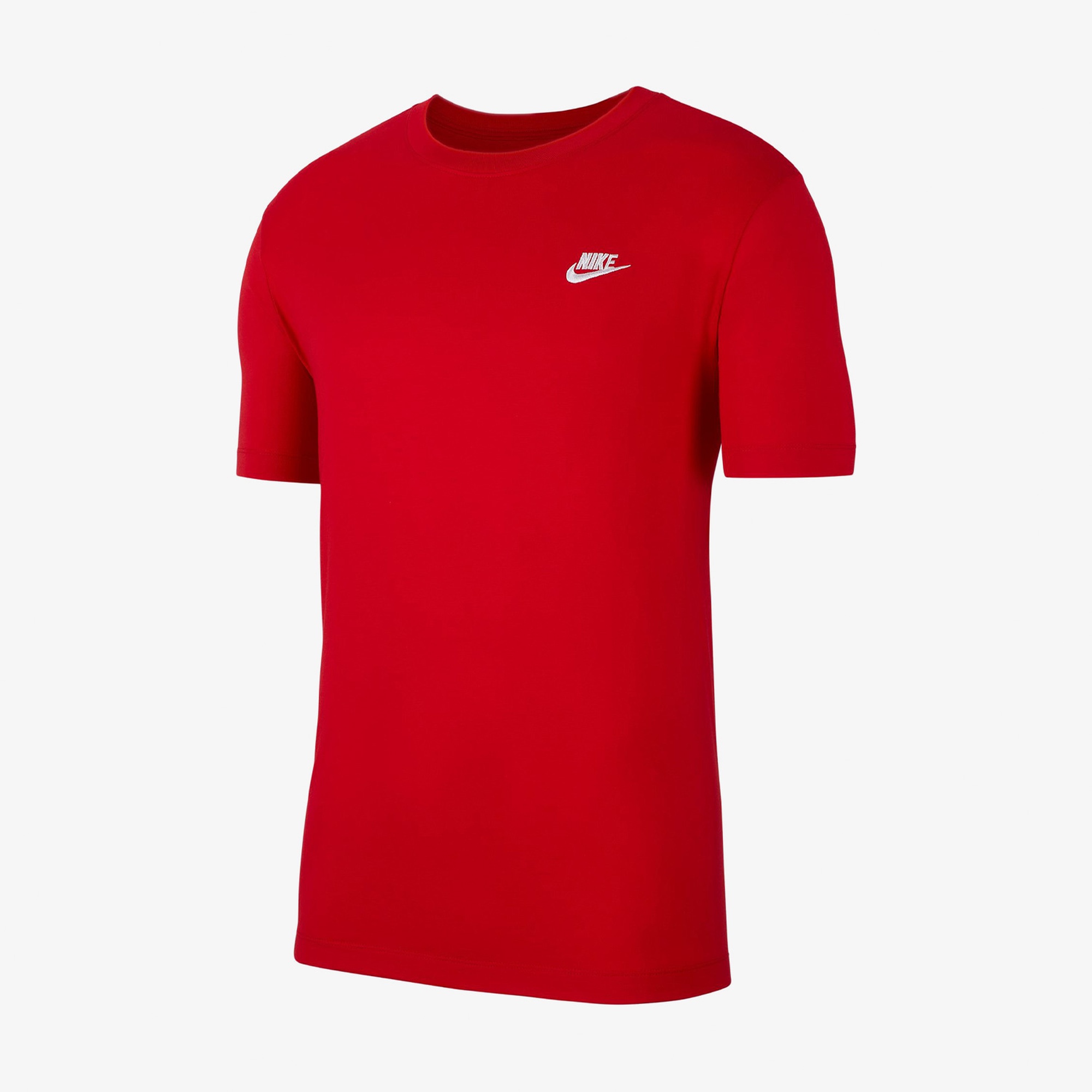 Nike Nsw Club Erkek Kırmızı T-Shirt