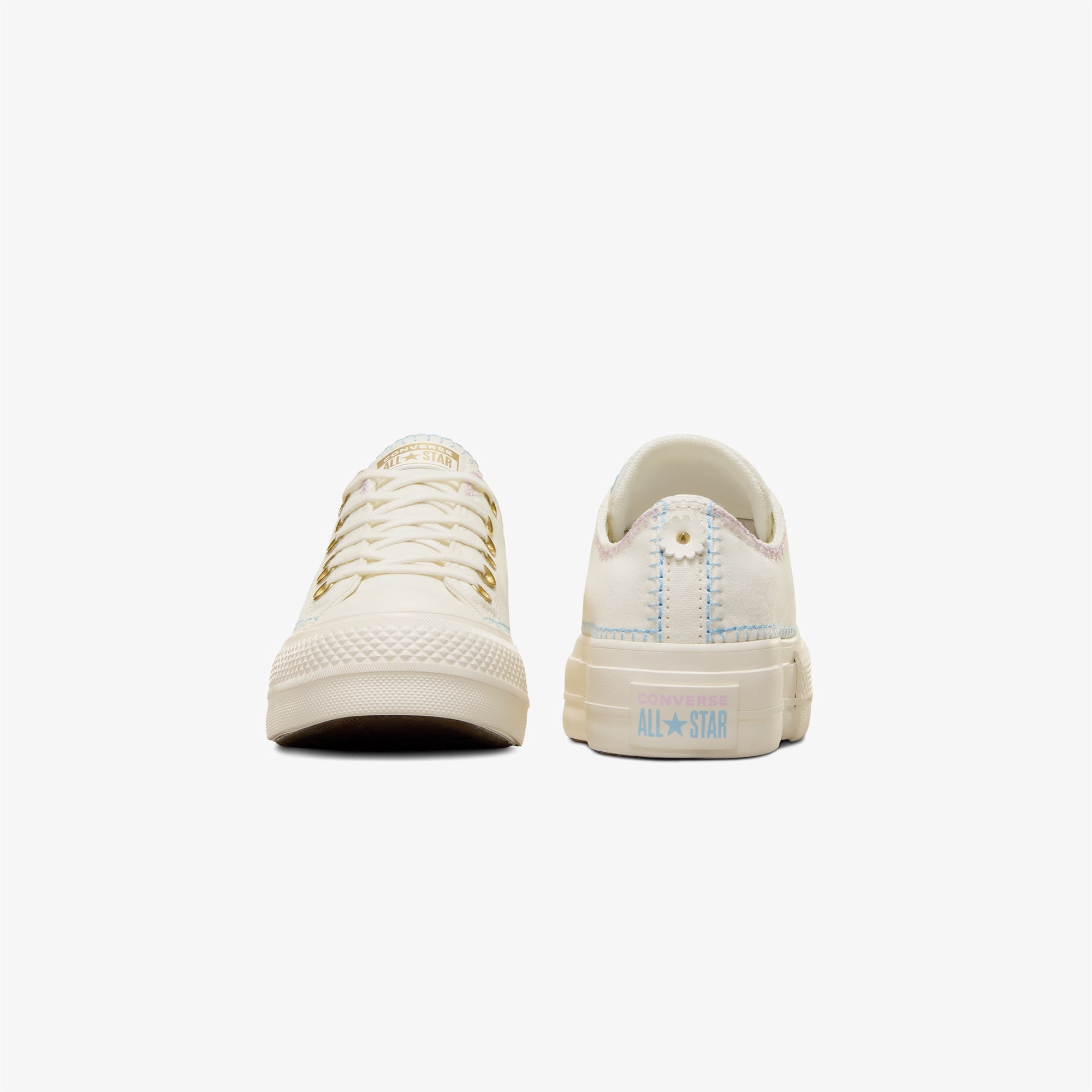 Converse Chuck Taylor All Star Lift Unisex Bej Platform Sneaker