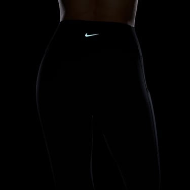  Nike Dri-Fit One High Rise 7/8 Kadın Siyah Tayt