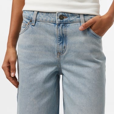  Guess G11 Wide Leg Eco Kadın Açık Mavi Jean