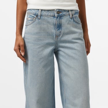  Guess G11 Wide Leg Eco Kadın Açık Mavi Jean