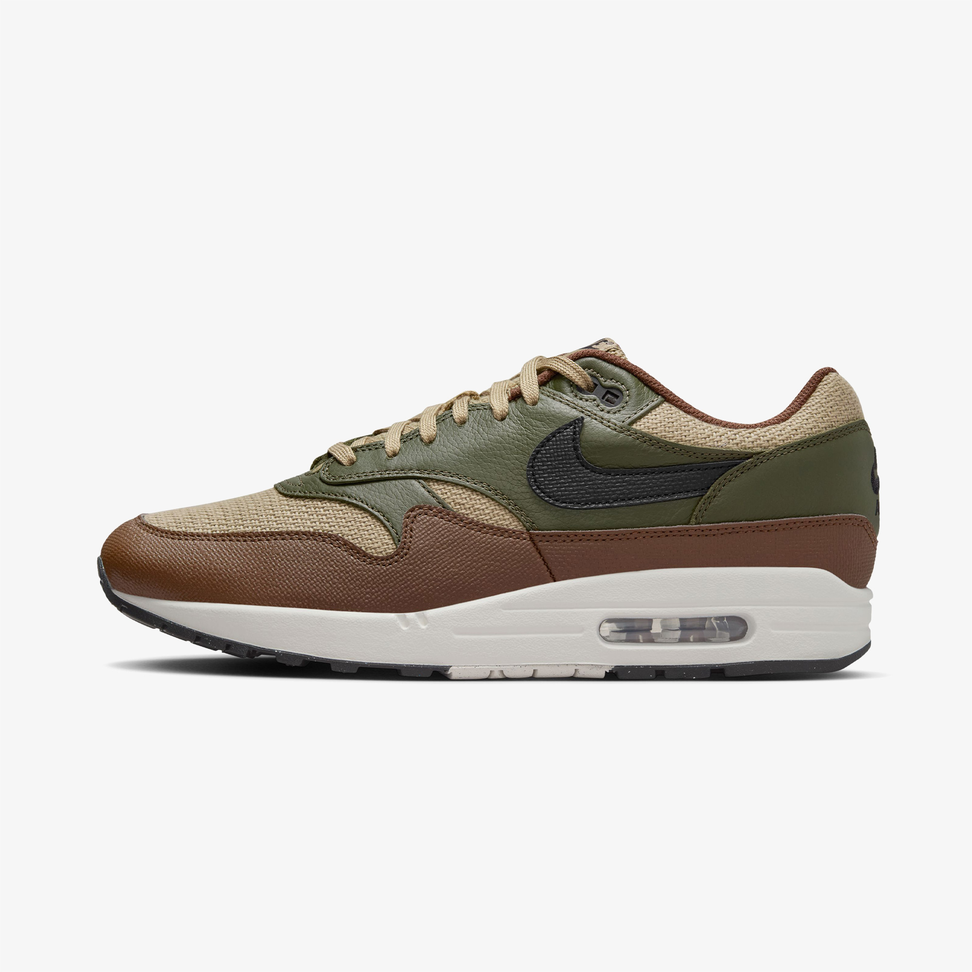 Nike Nike Air Max 1 Premium Erkek Haki Spor Ayakkabı FashFed'de! Haki - 5. görsel