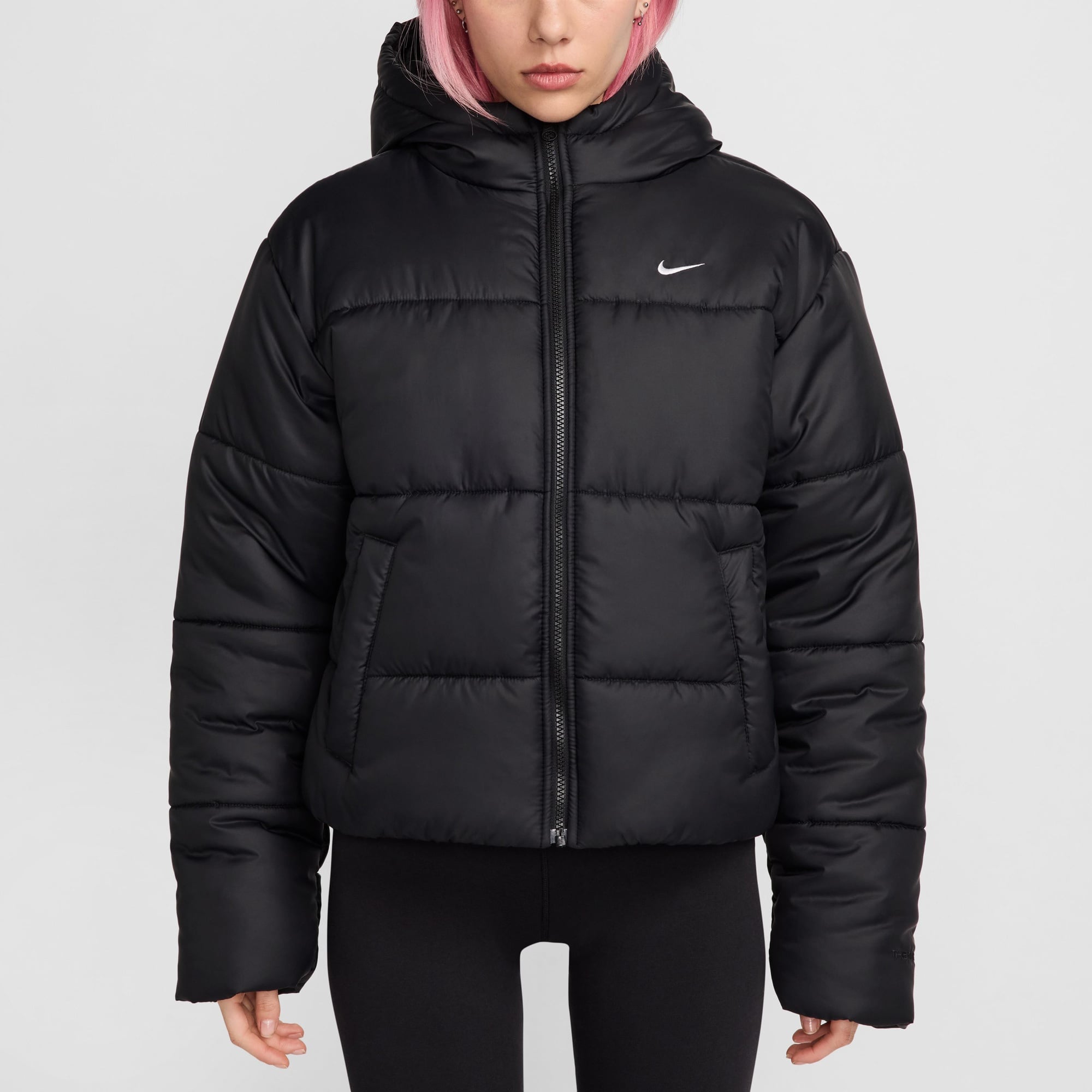 Nike Sportswear Classic Puffer Kadın Siyah Mont