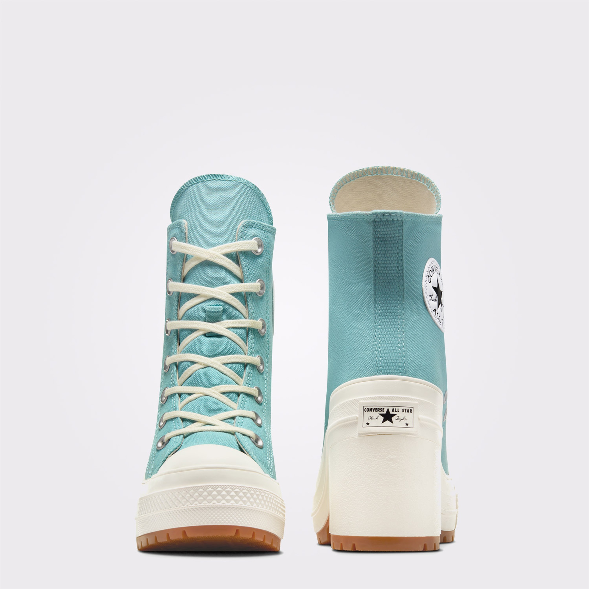 Converse Chuck 70 De Luxe Heel Unisex Mavi Platform Sneaker