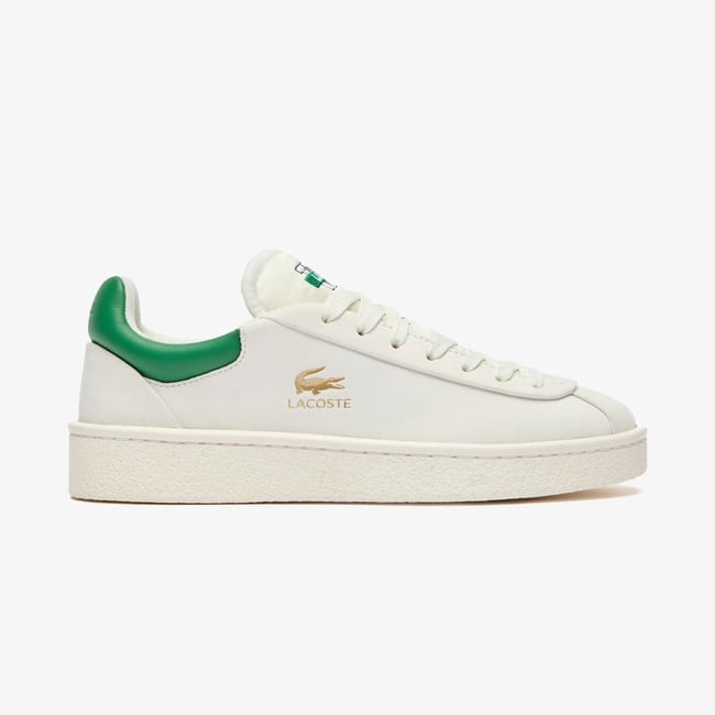  Lacoste Baseshot Premium Kadın Beyaz Sneaker