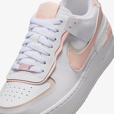  Nike Air Force 1 Shadow Kadın Beyaz Spor Ayakkabı