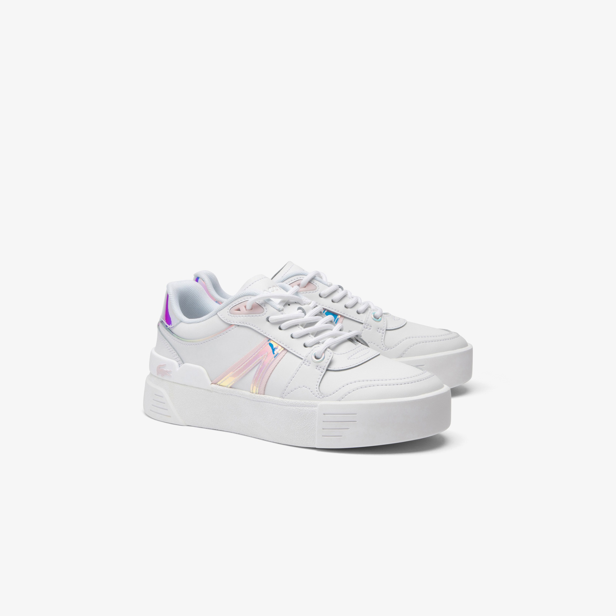 Lacoste L002 Evo Kadın Beyaz Sneaker