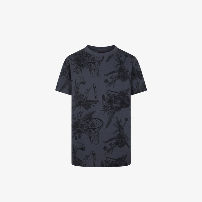  Jordan Sports Sketch Çocuk Füme Kısa Kol T-Shirt