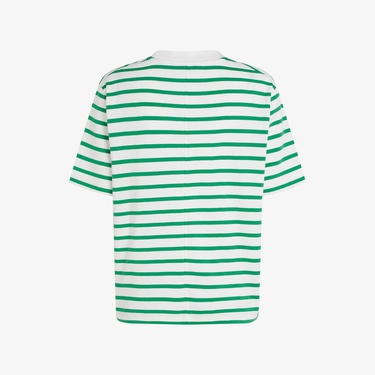  Tommy Hilfiger Relax Modern Cody Kadın Yeşil T-Shirt