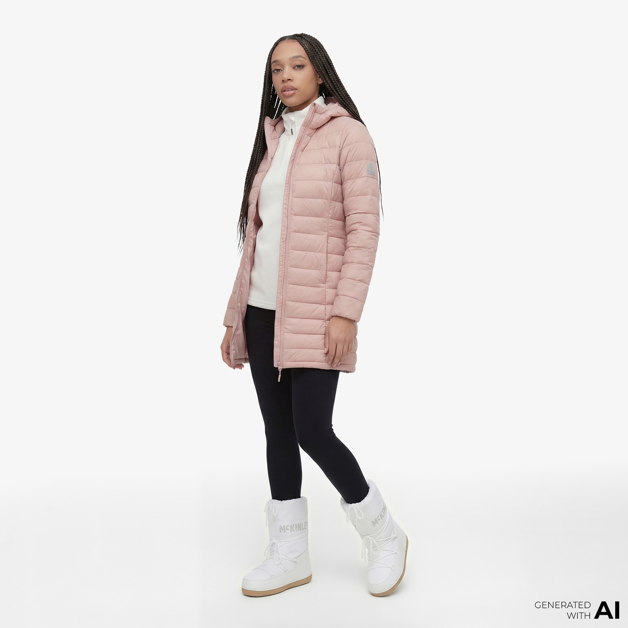 McKinley Wells Kadın Pembe Outdoor Mont