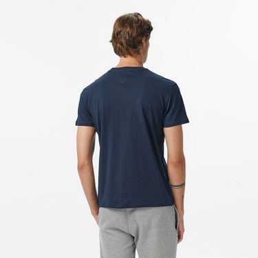  Tommy Jeans Regular Erkek Lacivert T-Shirt