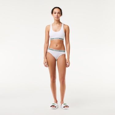  Lacoste Kadın Beyaz Bra