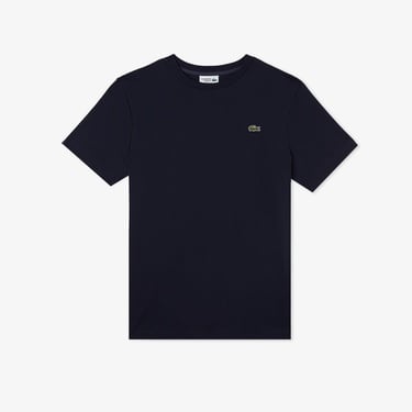  Lacoste x Rolex Paris Unisex Regular Fit Bisiklet Yaka Lacivert T-Shirt