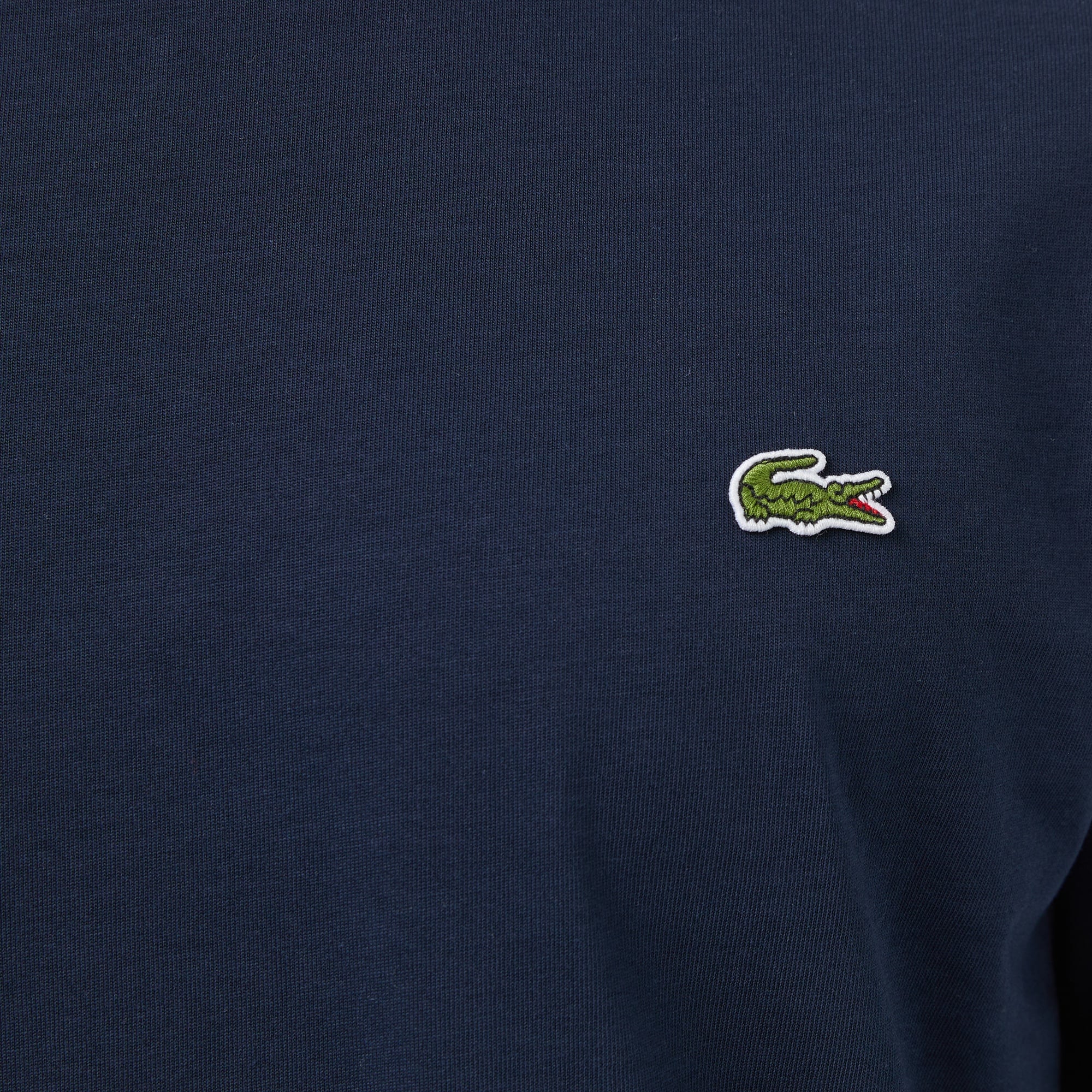 Lacoste x Rolex Paris Unisex Regular Fit Bisiklet Yaka Lacivert T-Shirt