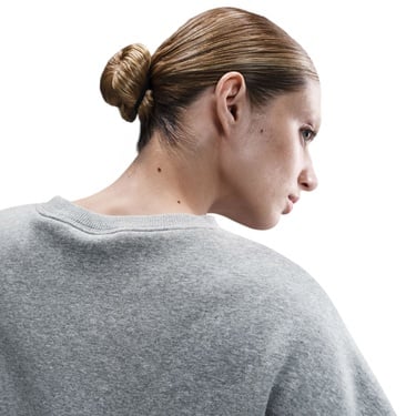  Nike Sportswear Phoenix Fleece Oversize Crew Kadın Gri Sweatshirt