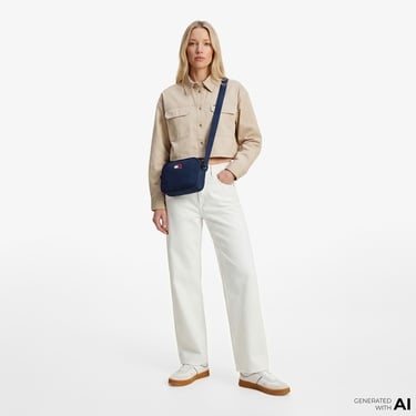  Tommy Hilfiger Modern Prep Kadın Bej Gömlek