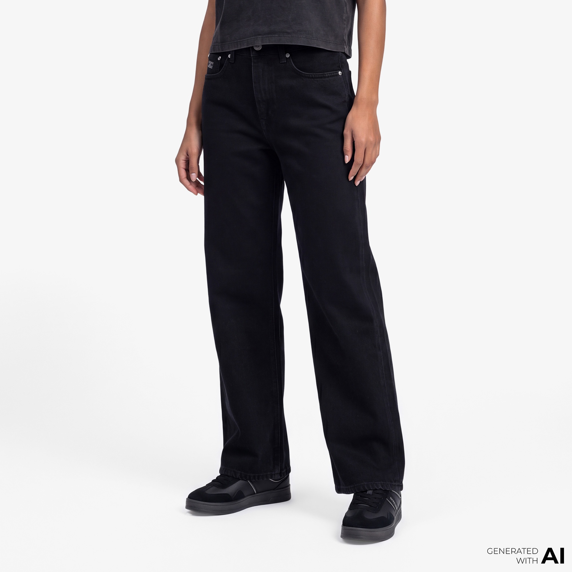 Tommy Hilfiger Imagined Black Kadın Lacivert Jean