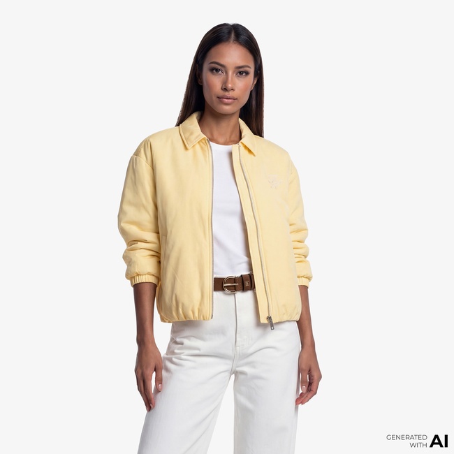  Tommy Hilfiger Padded Kadın Sarı Ceket