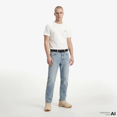  Tommy Hilfiger Signature Erkek Beyaz T-Shirt