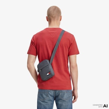  Tommy Hilfiger Dna Graphics Erkek Kırmızı T-Shirt